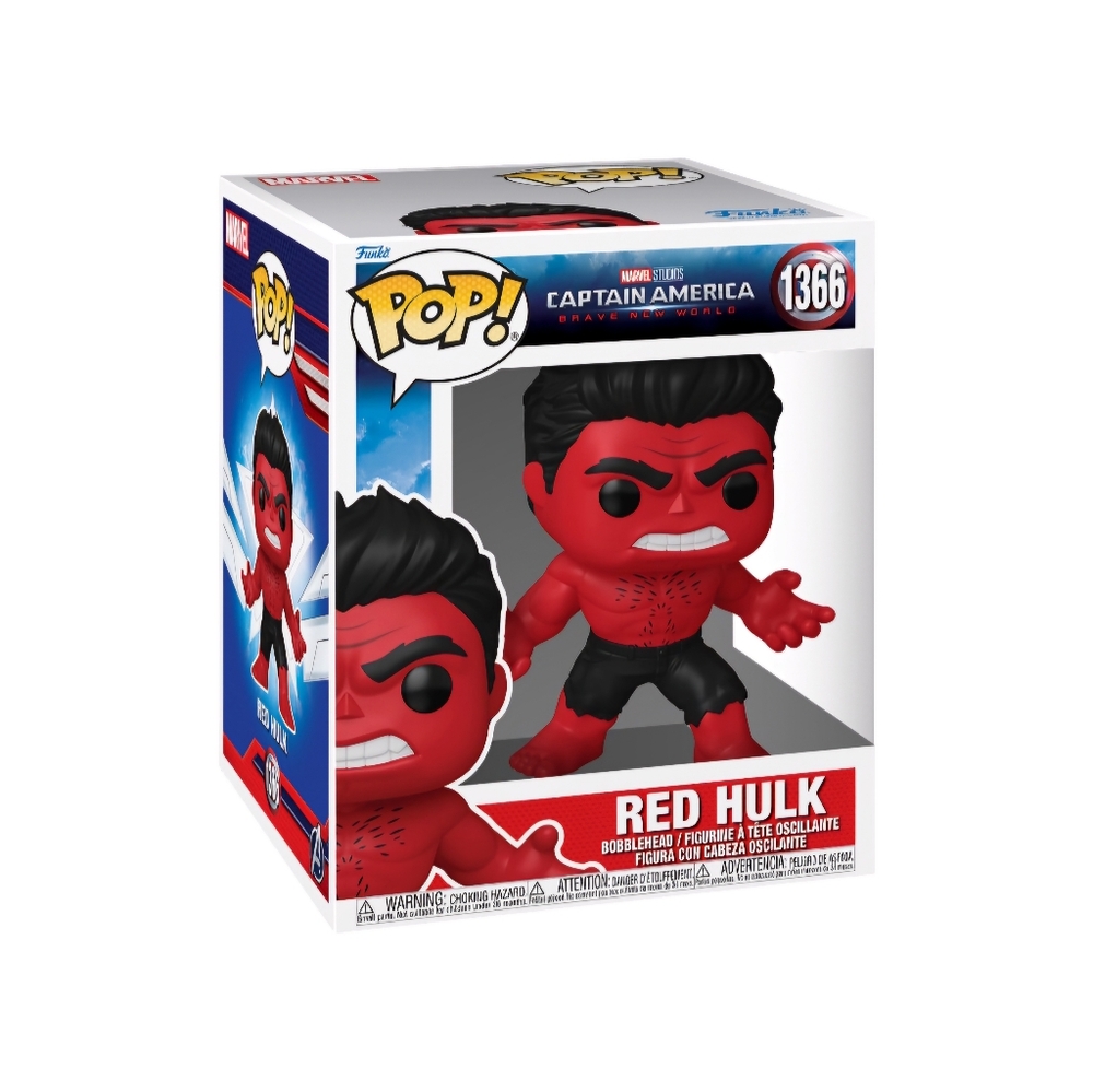 Funko Pop Red Hulk bobble  Figure